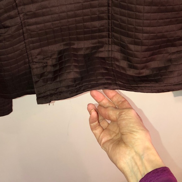NWOT Modern Images brown quilted jacket - Picture 6 of 7